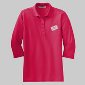 L562.pgp - Ladies Silk Touch™ 3/4 Sleeve Polo