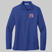 . - L500LS.pgp - Ladies Long Sleeve Silk Touch™ Polo