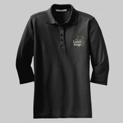 L562.pgp - Ladies Silk Touch™ 3/4 Sleeve Polo 2